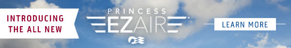 Book your flights with Princess eZAir